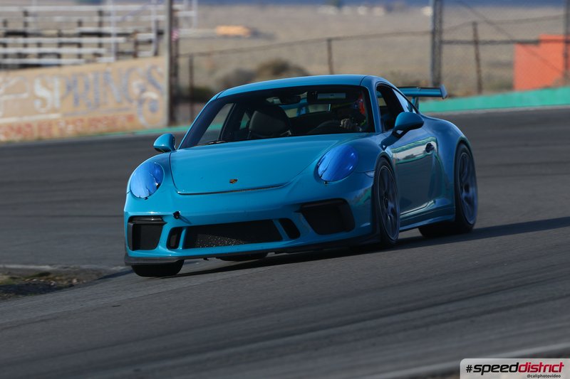 Porsche 911 GT3 RS blue