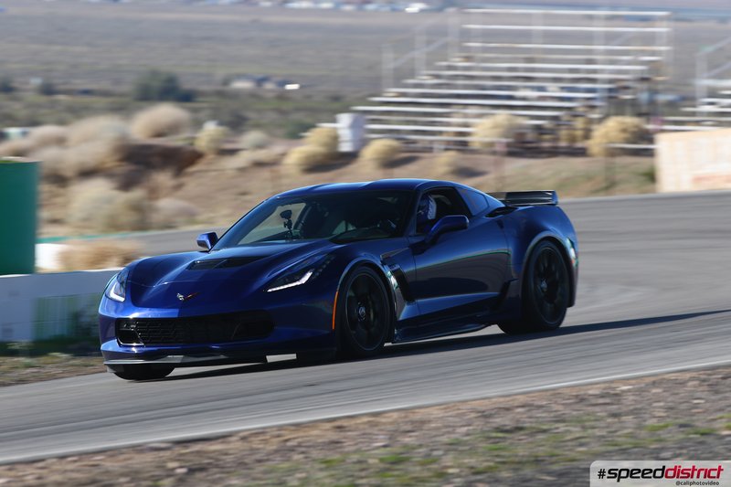 Chevrolet Corvette Z06 blue