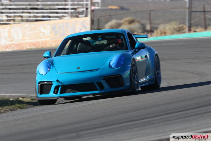 Porsche 911 GT3 RS blue