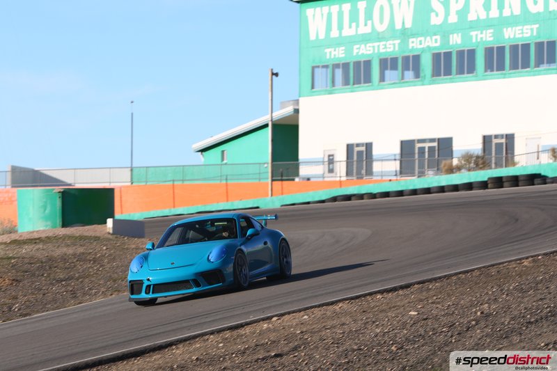 Porsche 911 GT3 RS blue