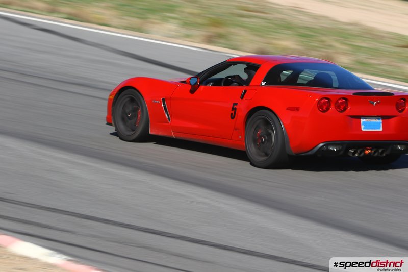 Chevrolet Corvette Z06 red
