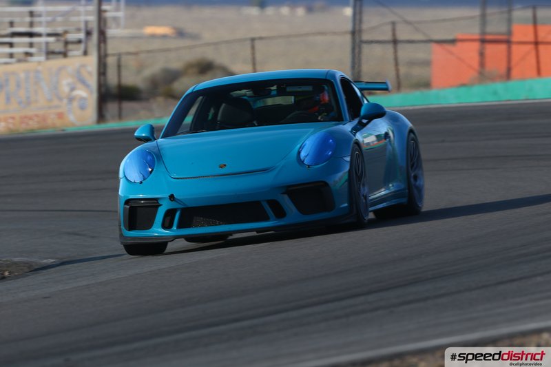 Porsche 911 GT3 blue