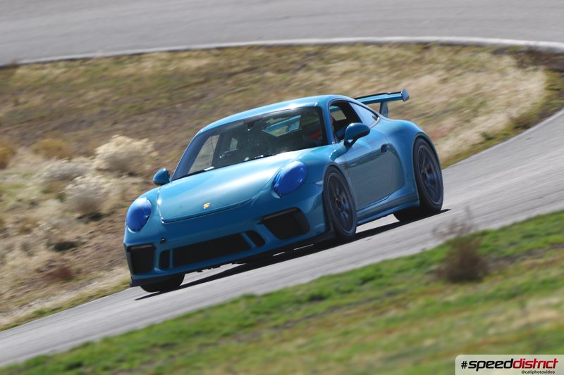 Porsche 911 GT3 RS blue