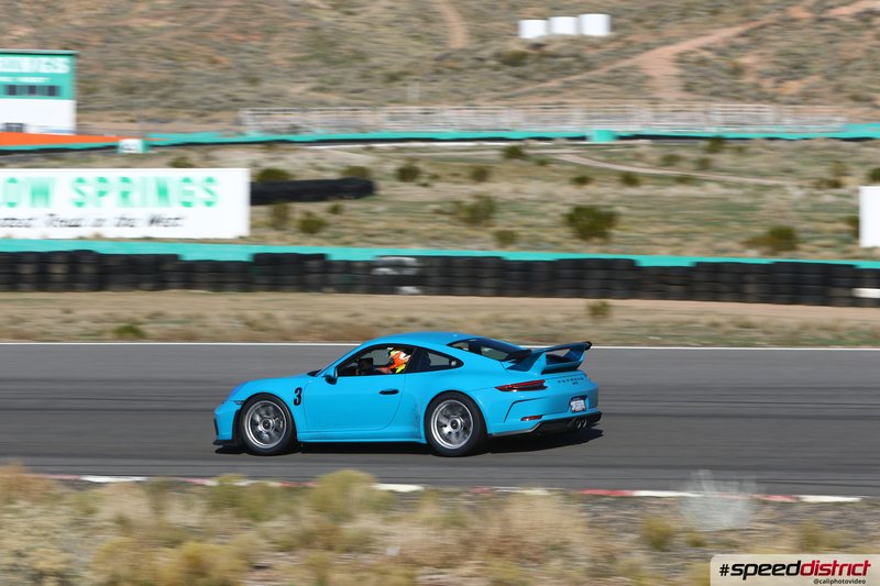 Porsche 911 GT3 blue
