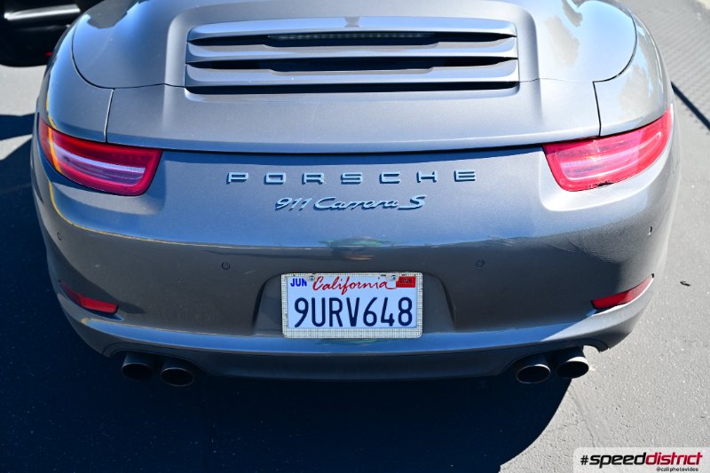 Porsche 911 silver