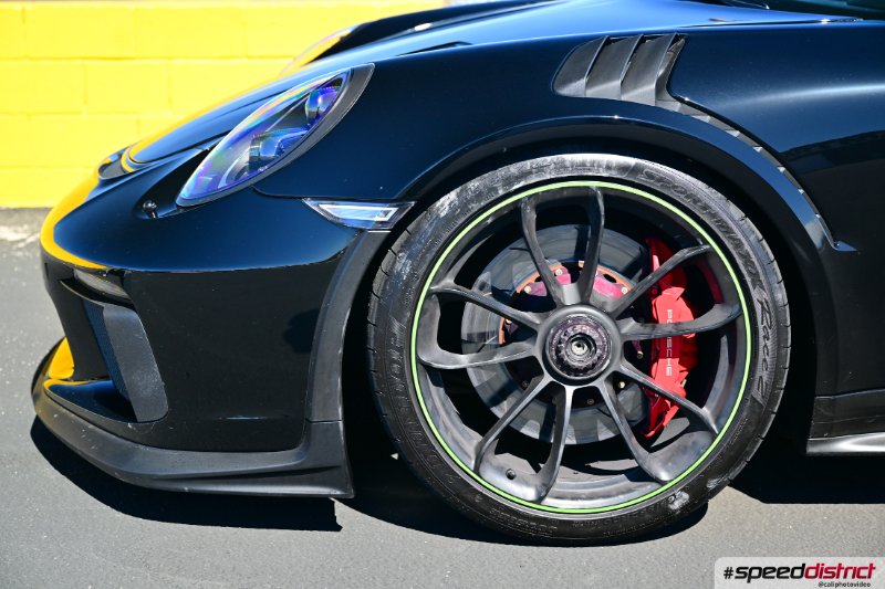 Porsche 911 dark blue