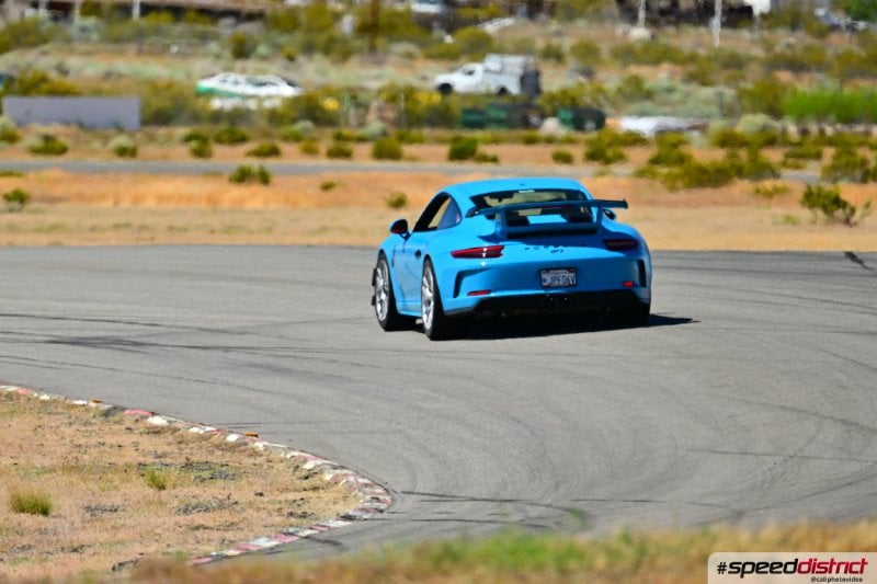 Porsche 911 GT3 blue