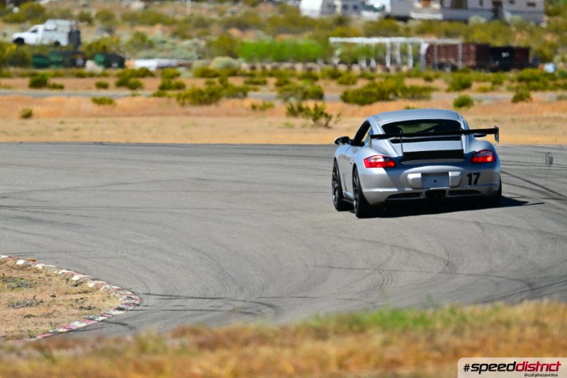 Porsche Cayman GT4 silver
