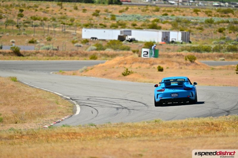 Porsche 911 GT3 blue