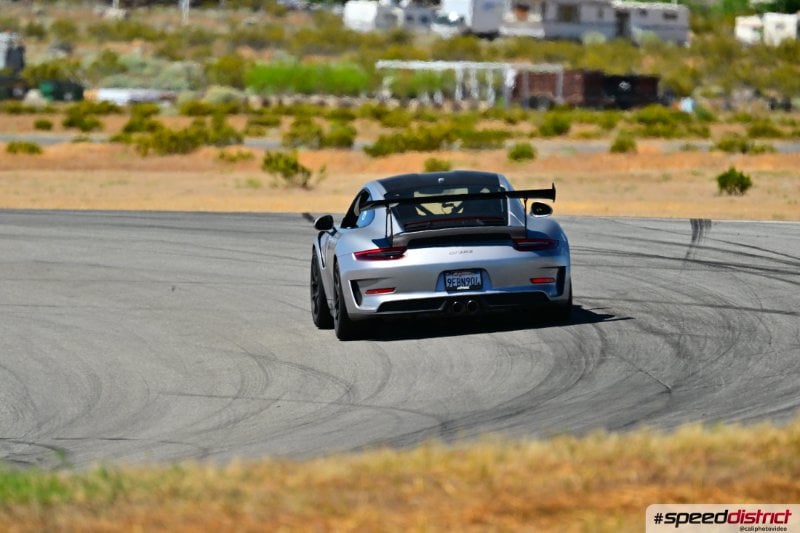 Porsche 911 GT3 RS silver