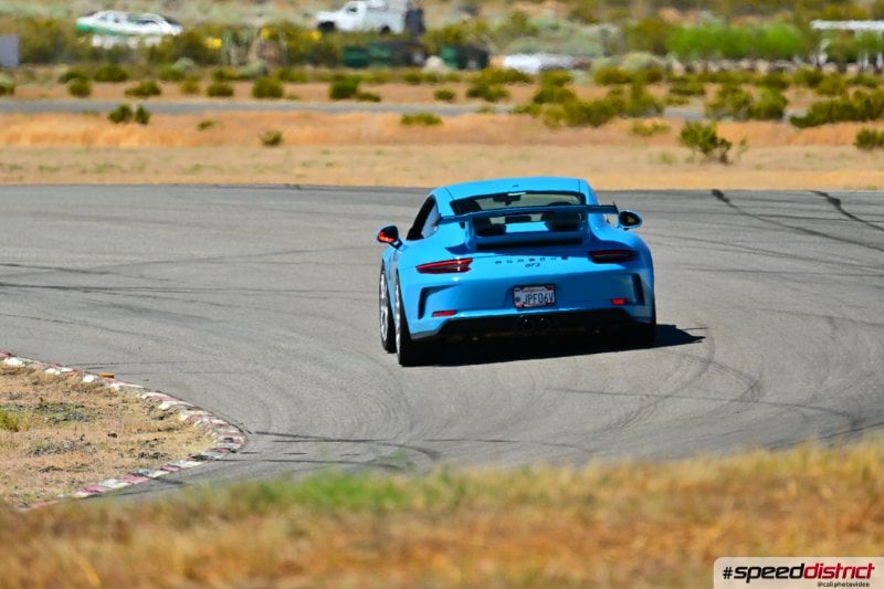 Porsche 911 GT3 blue