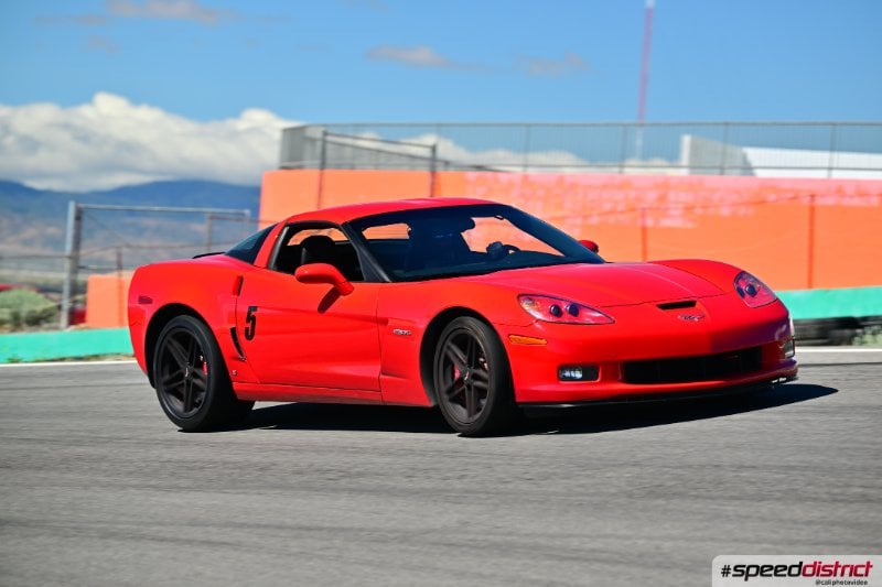 Chevrolet Corvette Z06 red