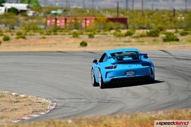 Porsche 911 GT3 blue