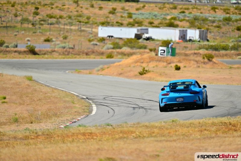 Porsche 911 GT3 blue