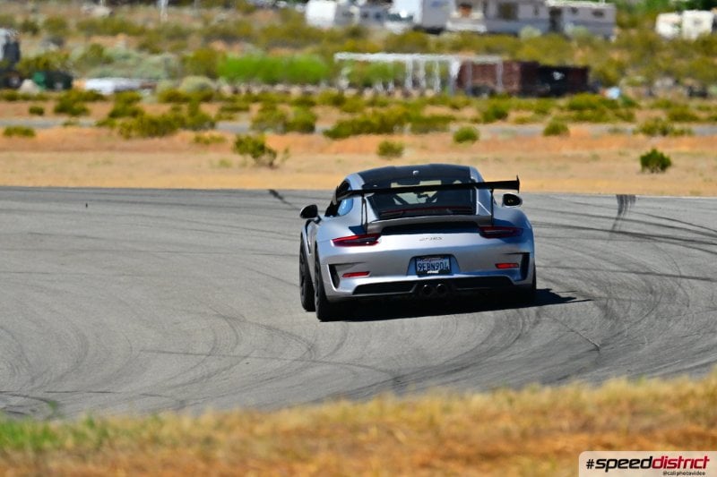 Porsche 911 GT3 RS silver