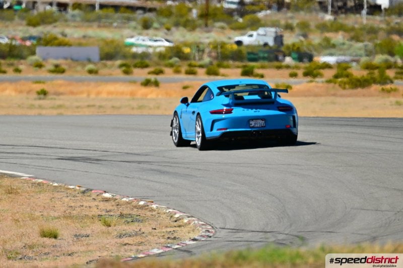 Porsche 911 GT3 blue