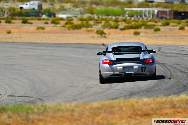 Porsche Cayman GT4 silver
