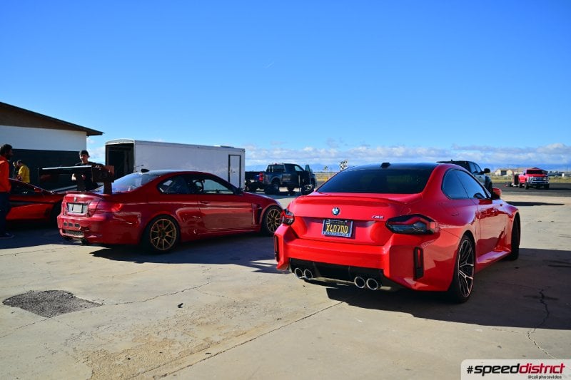 BMW M2 red