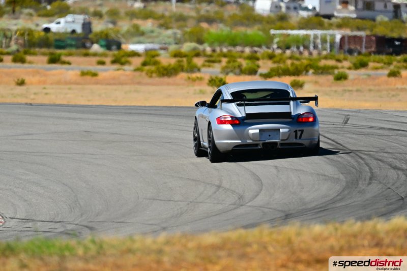 Porsche Cayman GT4 silver