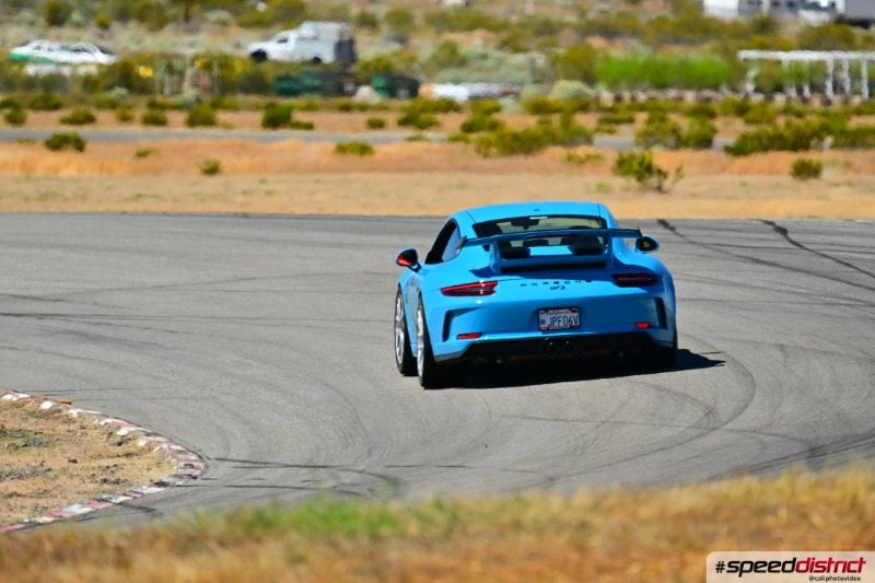 Porsche 911 GT3 blue