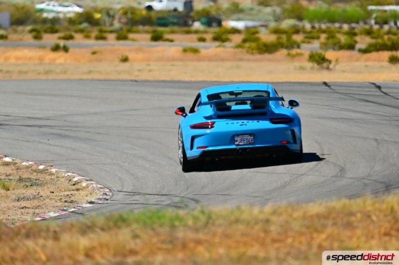 Porsche 911 GT3 blue