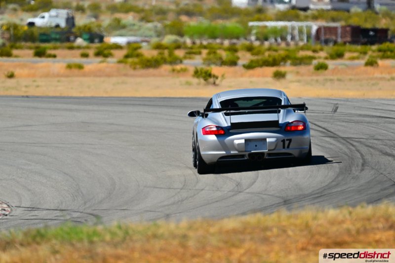 Porsche Cayman GT4 silver