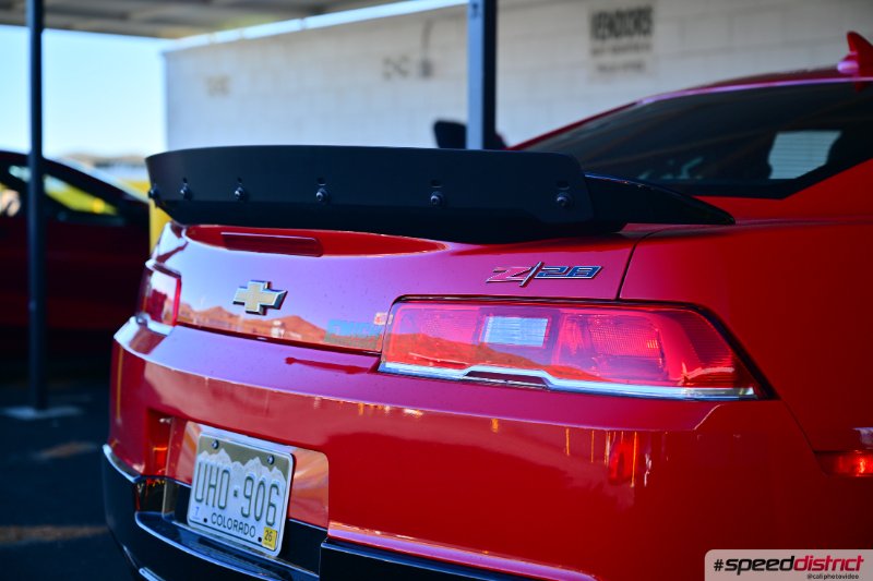 Chevrolet Camaro red