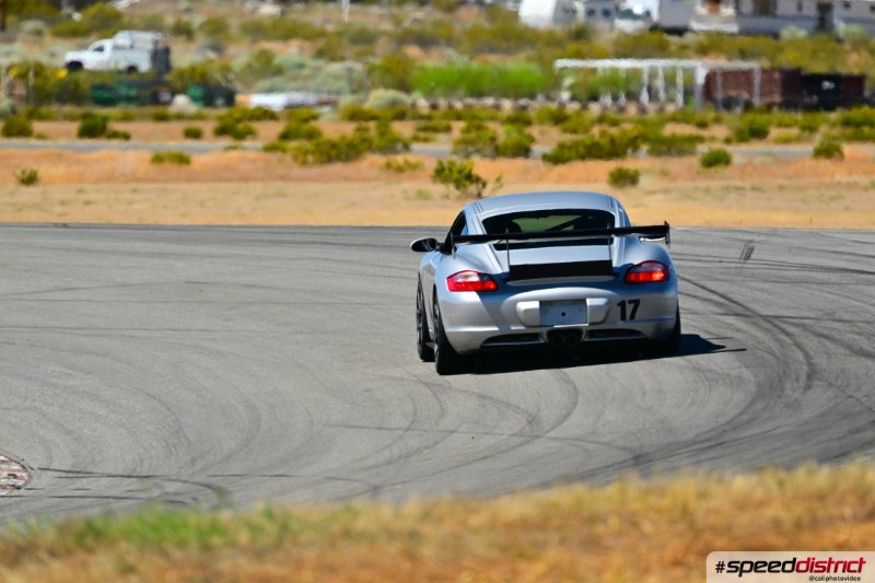 Porsche Cayman GT4 silver