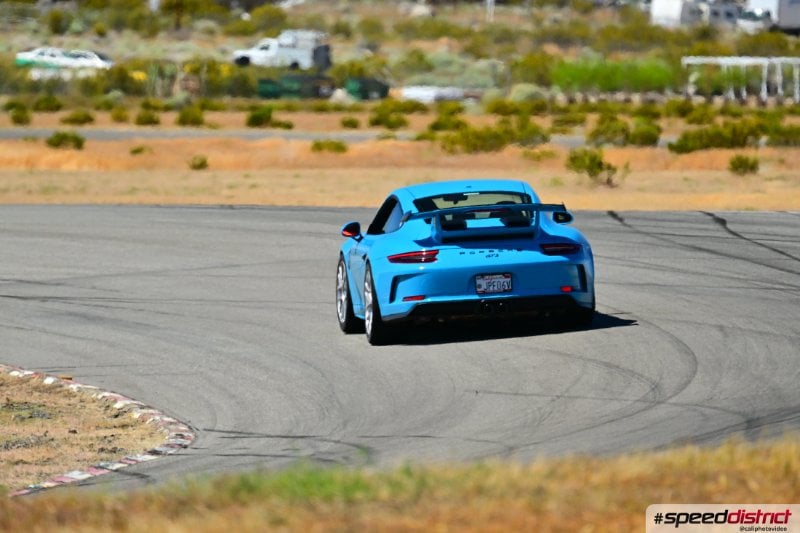 Porsche 911 GT3 blue