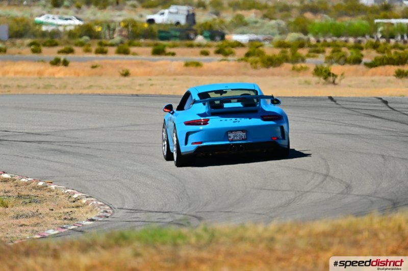 Porsche 911 GT3 blue