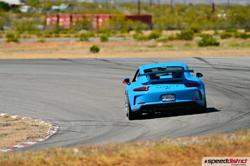 Porsche 911 GT3 blue