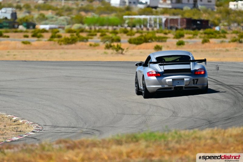 Porsche Cayman GT4 silver