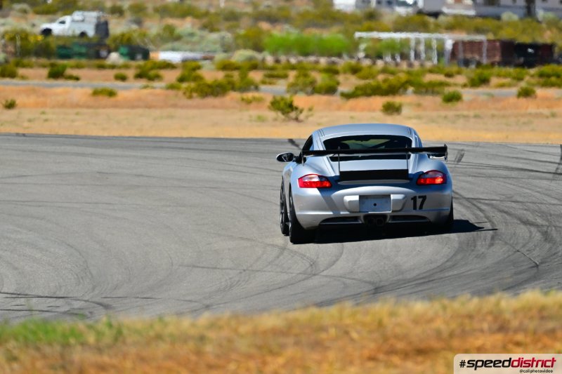 Porsche Cayman GT4 silver