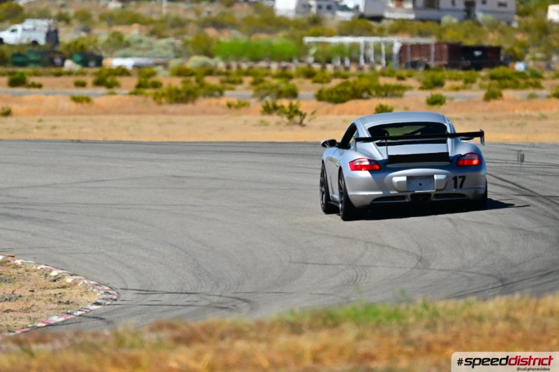 Porsche Cayman GT4 silver