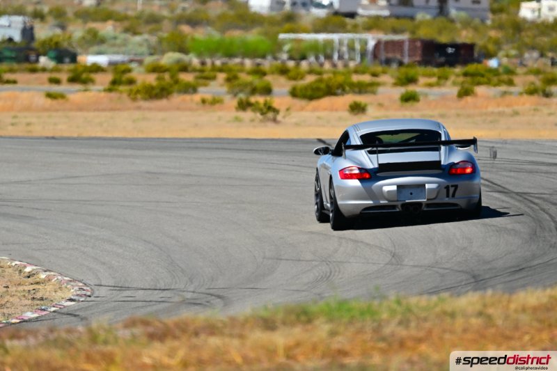 Porsche Cayman GT4 silver
