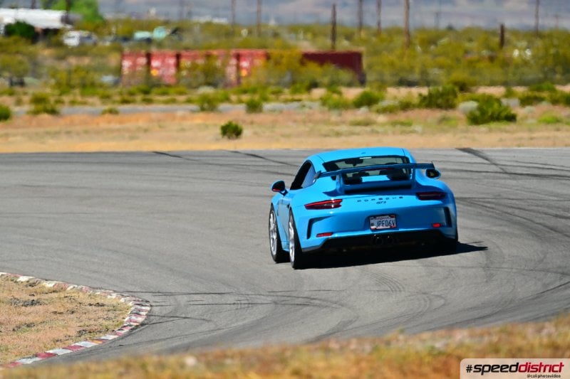 Porsche 911 GT3 blue