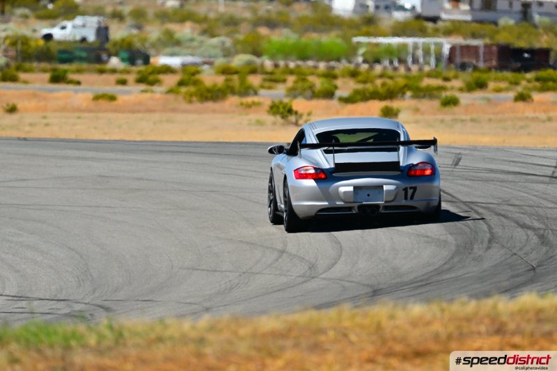 Porsche Cayman GT4 silver