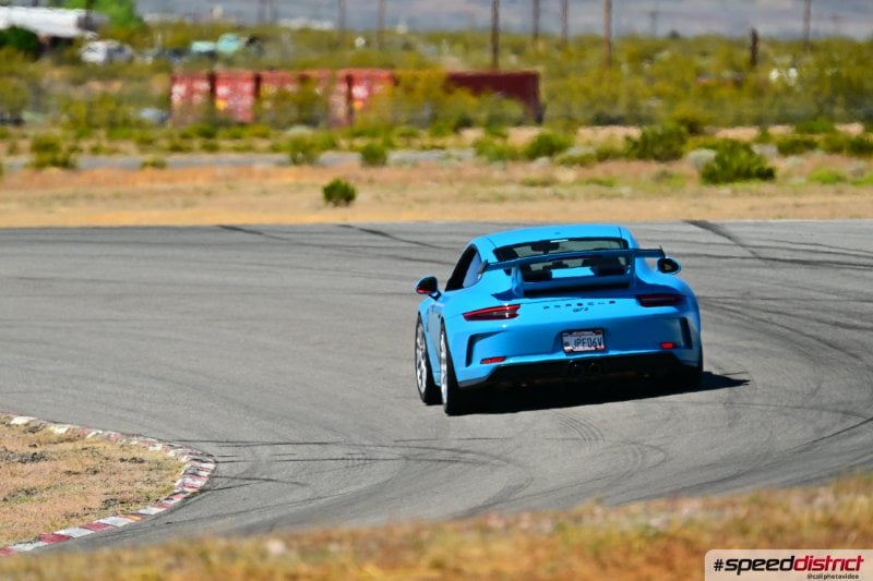 Porsche 911 GT3 blue