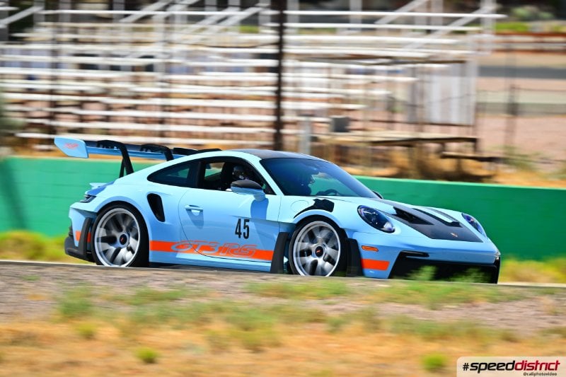 Porsche 911 GT3 RS blue