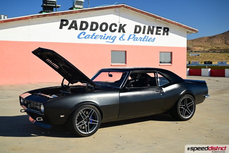 Chevrolet Camaro dark gray