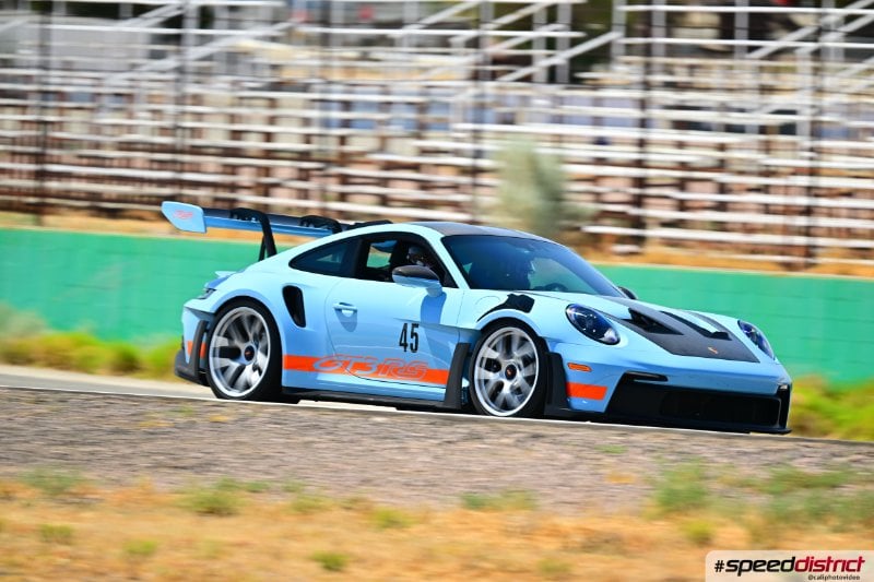 Porsche 911 GT3 RS blue