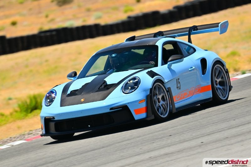 Porsche 911 GT3 RS blue