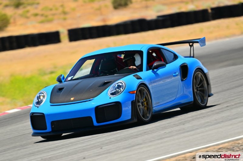 Porsche 911 GT3 RS blue