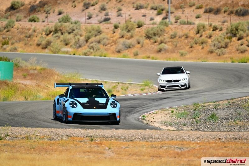 Porsche 911 GT3 RS blue