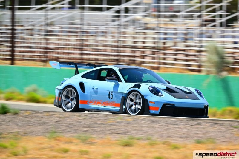 Porsche 911 GT3 RS blue