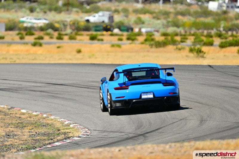 Porsche 911 GT3 RS blue