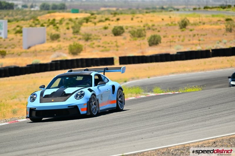 Porsche 911 GT3 RS blue