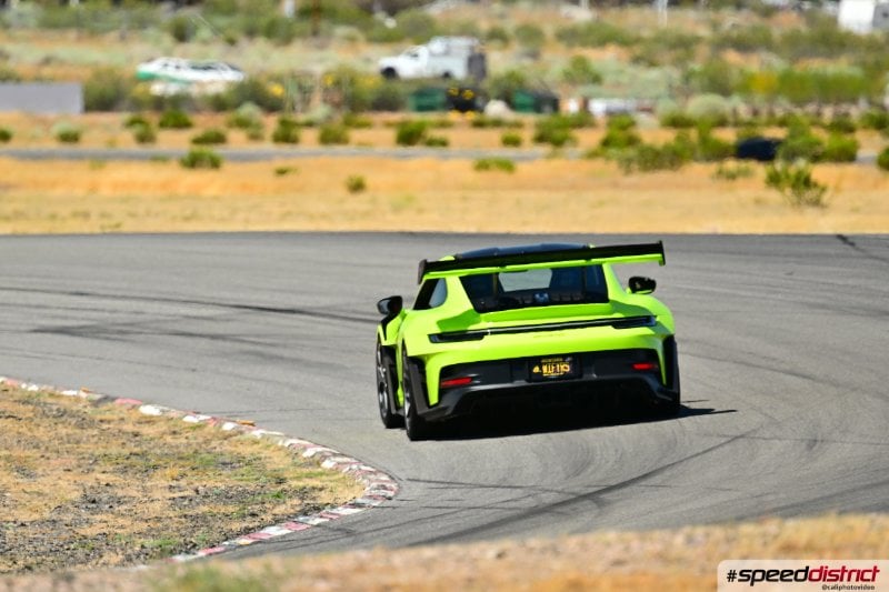 Porsche 911 GT3 RS green