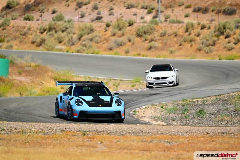 Porsche 911 GT3 RS blue