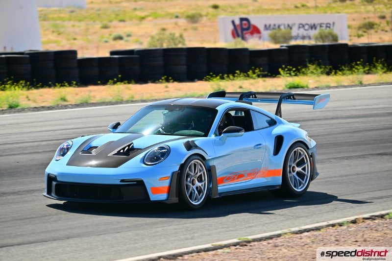 Porsche 911 GT3 RS blue